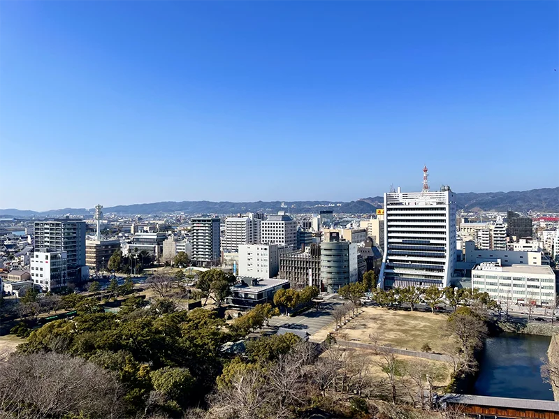 和歌山市の街並みや地域をイメージした風景